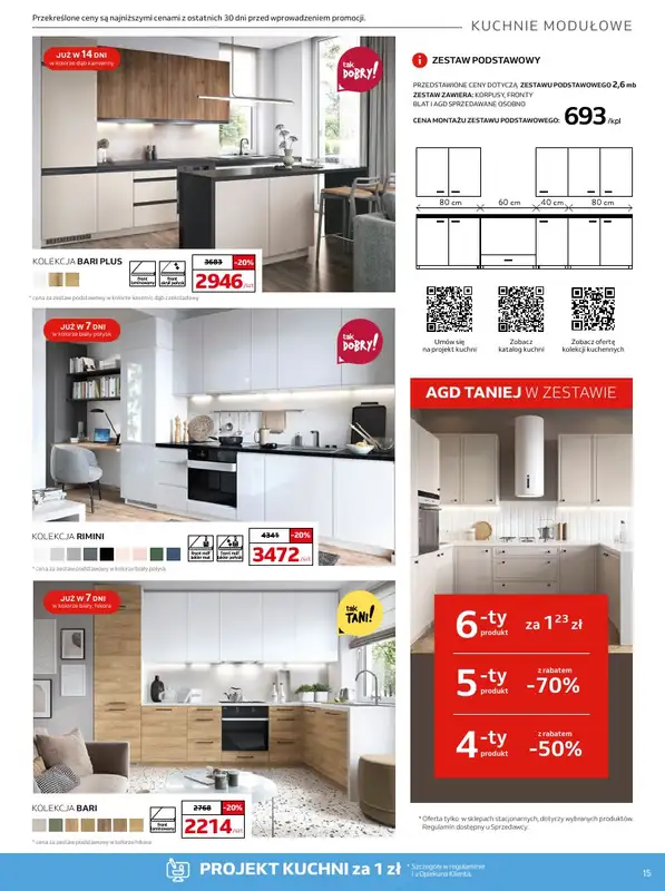 Komfort - gazetka promocyjna Gazetka od środy 26.03 do wtorku 06.05 - strona 15