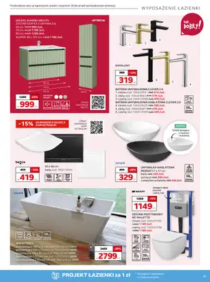 Komfort - gazetka promocyjna Gazetka od środy 26.03 do wtorku 06.05 - strona 37