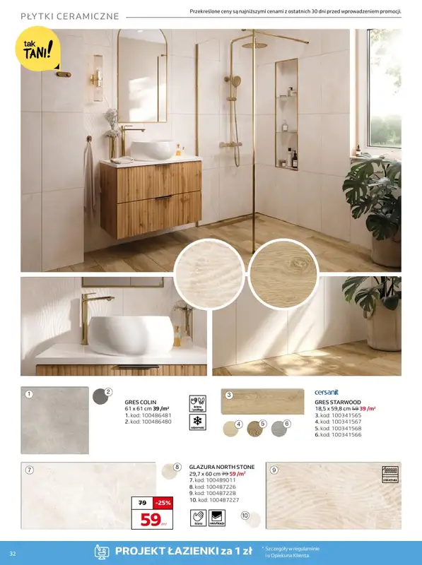 Komfort - gazetka promocyjna Gazetka od środy 26.03 do wtorku 06.05 - strona 32