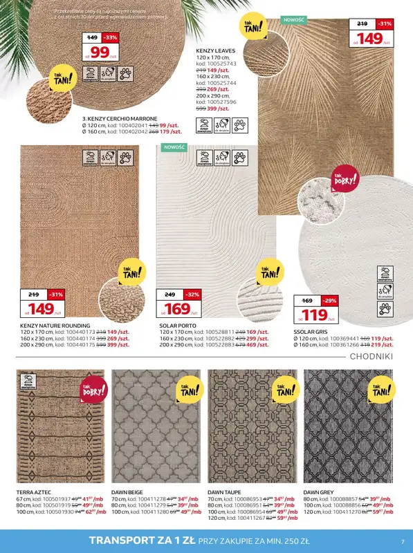 Komfort - gazetka promocyjna Gazetka od środy 26.03 do wtorku 06.05 - strona 7