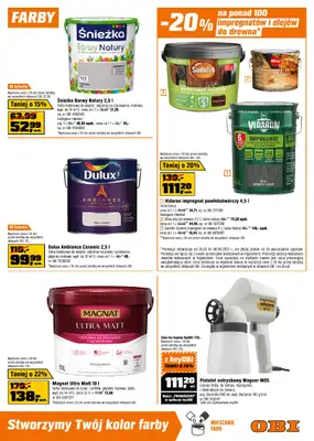 OBI - gazetka promocyjna Gazetka od środy 26.03 do wtorku 08.04 - strona 9