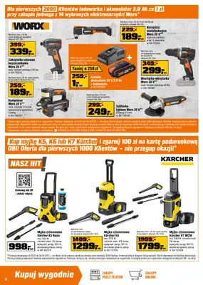 OBI - gazetka promocyjna Gazetka od środy 26.03 do wtorku 08.04 - strona 8