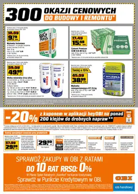OBI - gazetka promocyjna Gazetka od środy 26.03 do wtorku 08.04 - strona 16