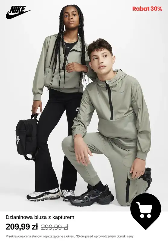 NIKE - gazetka promocyjna Wyprzedaż dla dzieci do -40% od środy 26.03  - strona 15