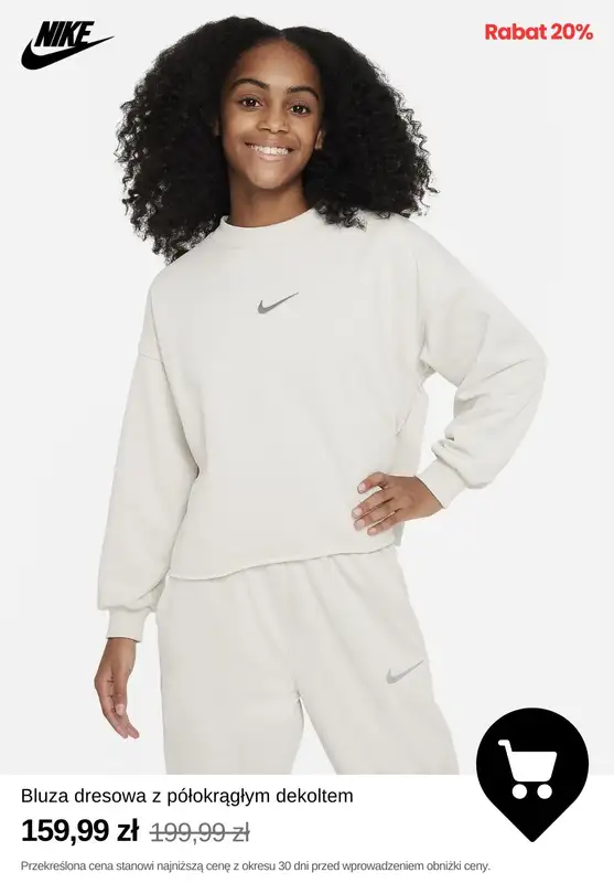 NIKE - gazetka promocyjna Wyprzedaż dla dzieci do -40% od środy 26.03  - strona 11