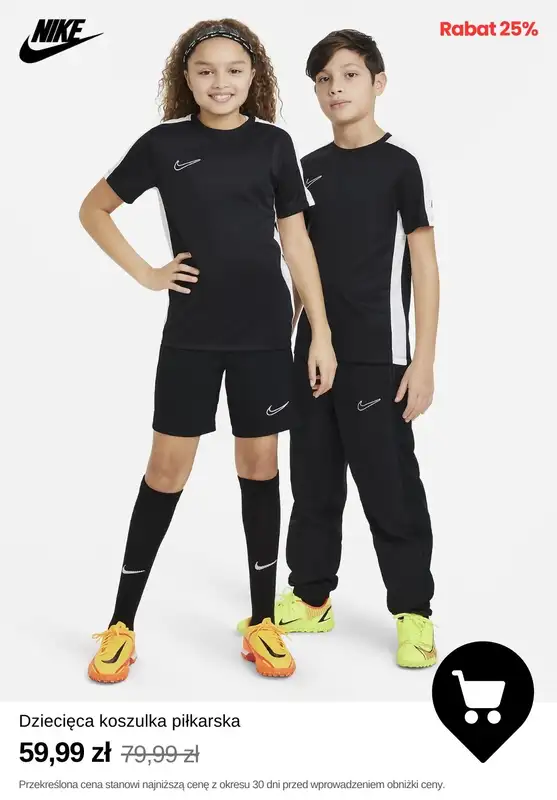 NIKE - gazetka promocyjna Wyprzedaż dla dzieci do -40% od środy 26.03  - strona 6