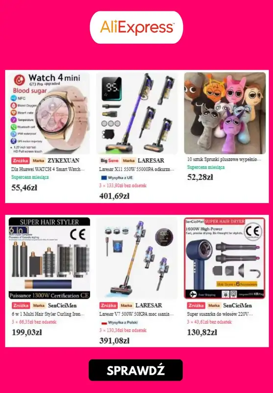 AliExpress - gazetka promocyjna Do -80% na 15-tą rocznicę od środy 26.03  - strona 4