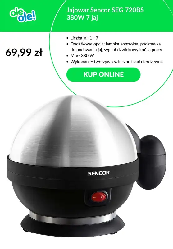 OleOle! - gazetka promocyjna Jajowary w supercenach od piątku 28.03  - strona 2