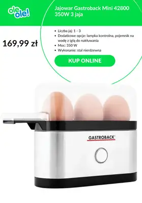 OleOle! - gazetka promocyjna Jajowary w supercenach od piątku 28.03  - strona 7 OleOle! - gazetka promocyjna Jajowary w supercenach od piątku 28.03  - strona 7