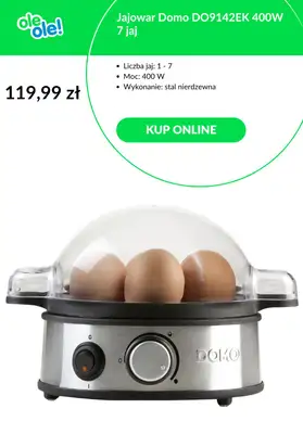 OleOle! - gazetka promocyjna Jajowary w supercenach od piątku 28.03  - strona 4 OleOle! - gazetka promocyjna Jajowary w supercenach od piątku 28.03  - strona 4