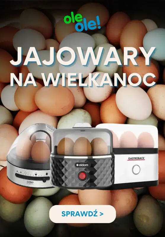 OleOle! - gazetka promocyjna Jajowary w supercenach od piątku 28.03 