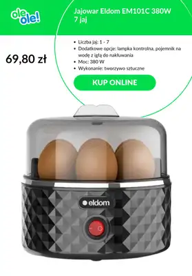 OleOle! - gazetka promocyjna Jajowary w supercenach od piątku 28.03  - strona 6 OleOle! - gazetka promocyjna Jajowary w supercenach od piątku 28.03  - strona 6