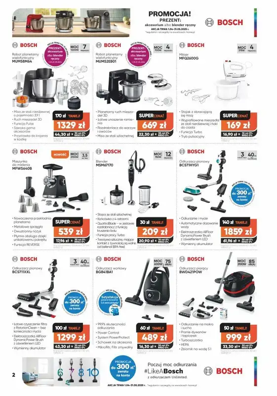 Max Elektro - gazetka promocyjna Gazetka od czwartku 27.03 do poniedziałku 28.04 - strona 2