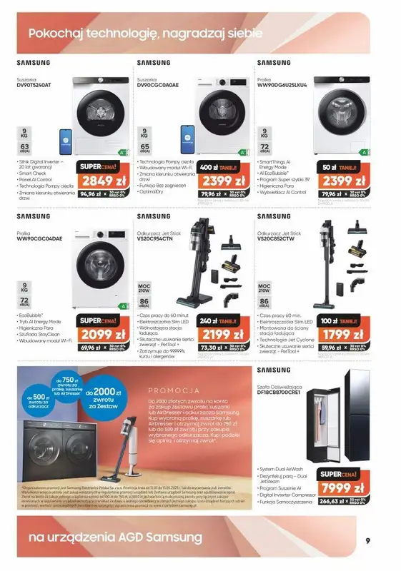 Max Elektro - gazetka promocyjna Gazetka od czwartku 27.03 do poniedziałku 28.04 - strona 9