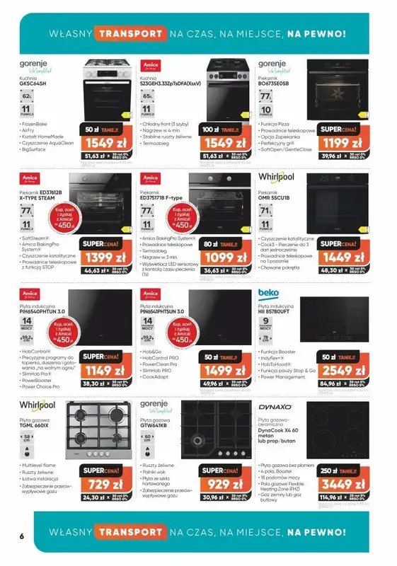 Max Elektro - gazetka promocyjna Gazetka od czwartku 27.03 do poniedziałku 28.04 - strona 6