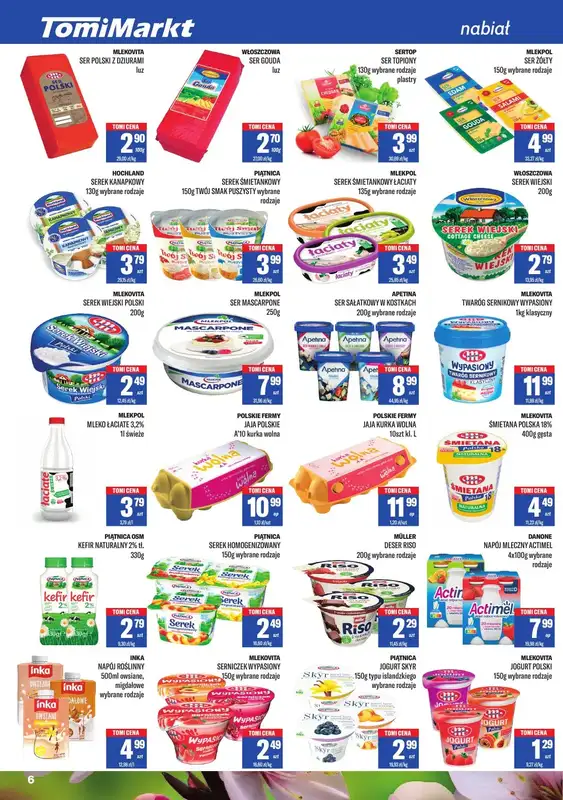 Tomi Markt - gazetka promocyjna Gazetka od piątku 28.03 do czwartku 10.04 - strona 6