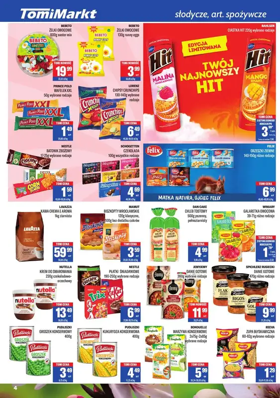 Tomi Markt - gazetka promocyjna Gazetka od piątku 28.03 do czwartku 10.04 - strona 4