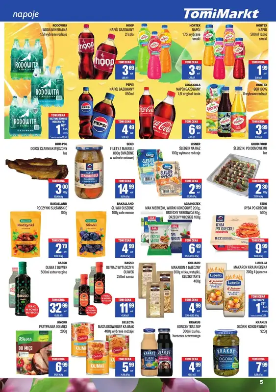 Tomi Markt - gazetka promocyjna Gazetka od piątku 28.03 do czwartku 10.04 - strona 5