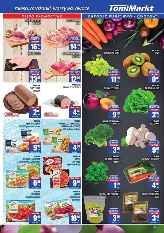 Tomi Markt - gazetka promocyjna Gazetka od piątku 28.03 do czwartku 10.04 - strona 3