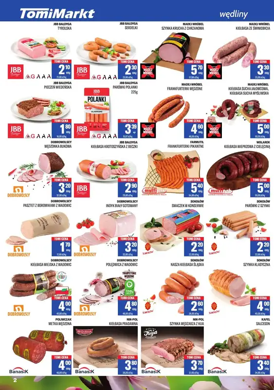 Tomi Markt - gazetka promocyjna Gazetka od piątku 28.03 do czwartku 10.04 - strona 2