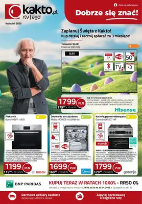 kakto.pl - gazetka promocyjna Gazetka od wtorku 01.04 do środy 30.04