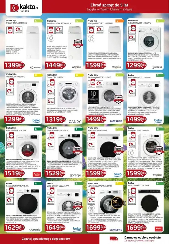 kakto.pl - gazetka promocyjna Gazetka od wtorku 01.04 do środy 30.04 - strona 2