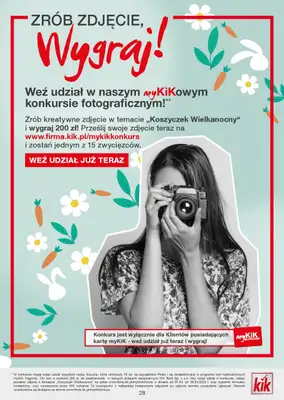 KiK - gazetka promocyjna Gazetka od poniedziałku 31.03 do niedzieli 06.04 - strona 28