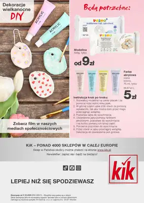KiK - gazetka promocyjna Gazetka od poniedziałku 31.03 do niedzieli 06.04 - strona 29
