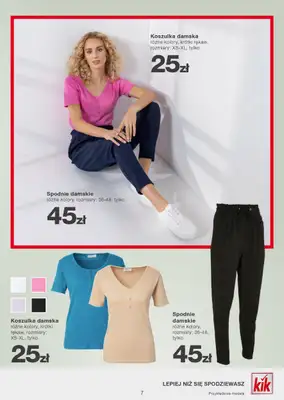 KiK - gazetka promocyjna Gazetka od poniedziałku 31.03 do niedzieli 06.04 - strona 7
