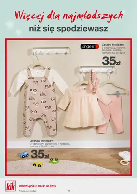 KiK - gazetka promocyjna Gazetka od poniedziałku 31.03 do niedzieli 06.04 - strona 10