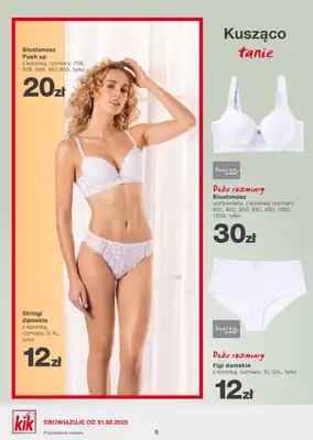 KiK - gazetka promocyjna Gazetka od poniedziałku 31.03 do niedzieli 06.04 - strona 8