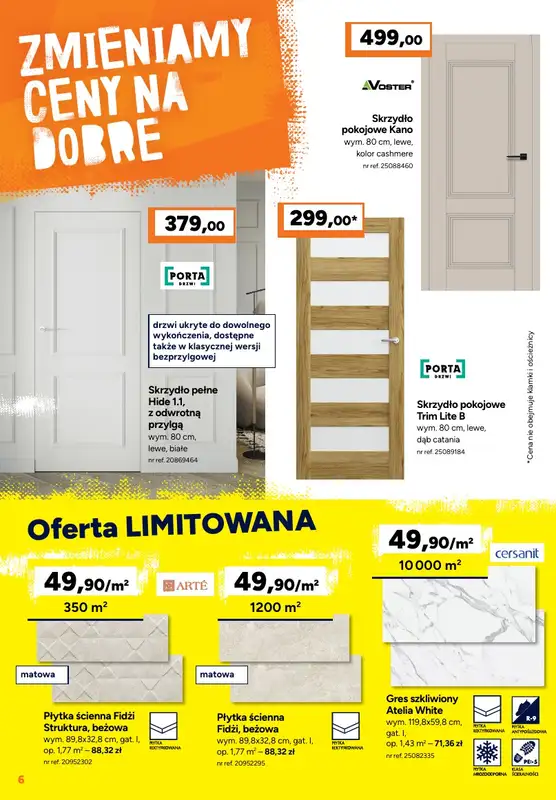 Bricoman - gazetka promocyjna Gazetka od poniedziałku 31.03 do niedzieli 20.04 - strona 6