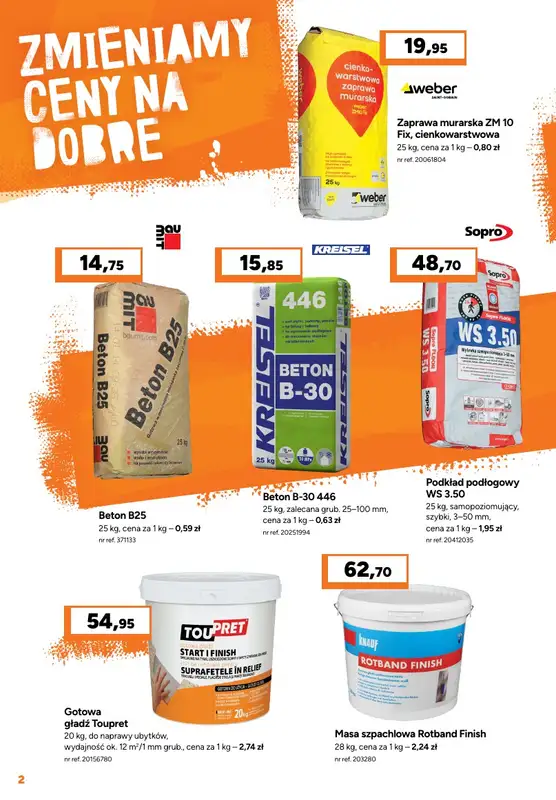 Bricoman - gazetka promocyjna Gazetka od poniedziałku 31.03 do niedzieli 20.04 - strona 2