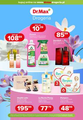 Dr.Max Drogeria - gazetka promocyjna Gazetka od wtorku 01.04 do środy 30.04