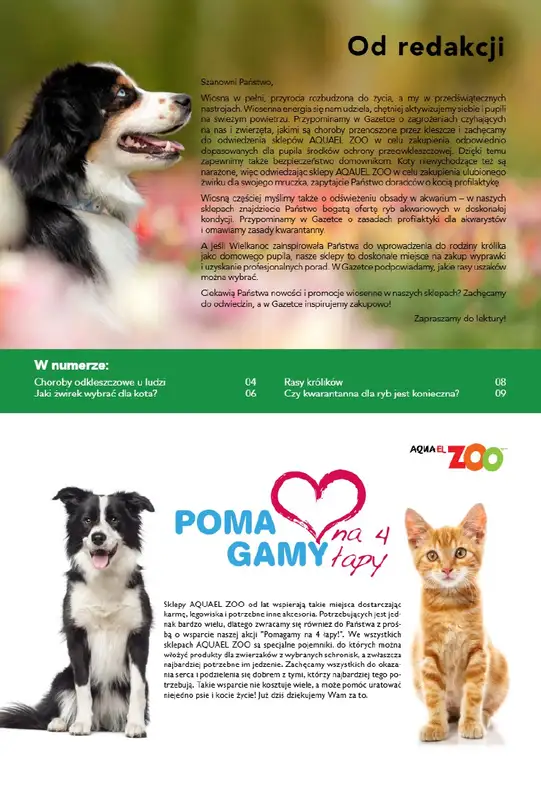 Aquael zoo - gazetka promocyjna Gazetka od środy 02.04 do środy 30.04 - strona 3