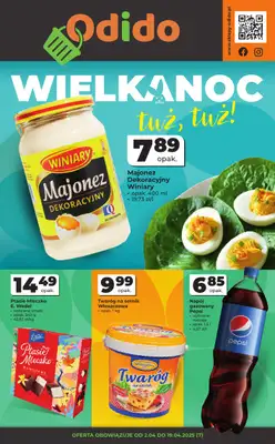 Odido - gazetka promocyjna Gazetka od środy 02.04 do soboty 19.04