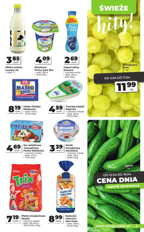 Odido - gazetka promocyjna Gazetka od środy 02.04 do soboty 19.04 - strona 3