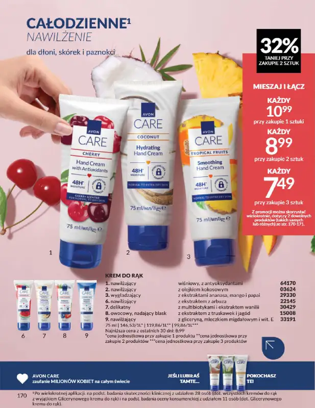 AVON - gazetka promocyjna Katalog Kwiecień 2025 od środy 02.04 do środy 30.04 - strona 170