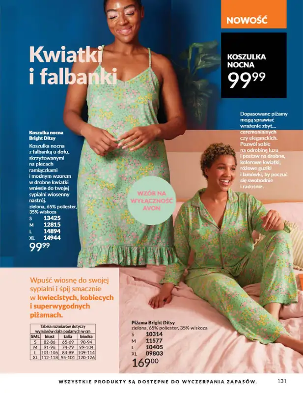 AVON - gazetka promocyjna Katalog Kwiecień 2025 od środy 02.04 do środy 30.04 - strona 131