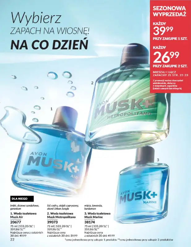 AVON - gazetka promocyjna Katalog Kwiecień 2025 od środy 02.04 do środy 30.04 - strona 22