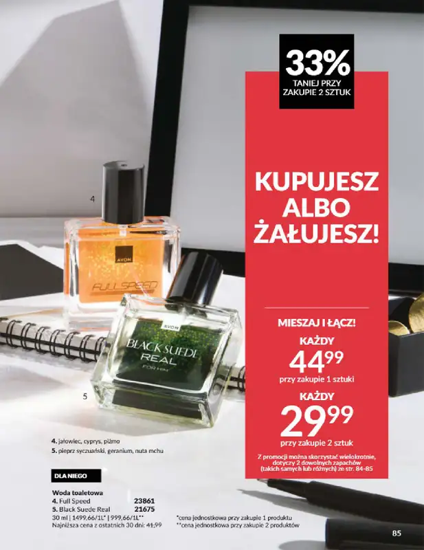 AVON - gazetka promocyjna Katalog Kwiecień 2025 od środy 02.04 do środy 30.04 - strona 85