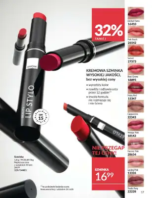 AVON - gazetka promocyjna Katalog Kwiecień 2025 od środy 02.04 do środy 30.04 - strona 17