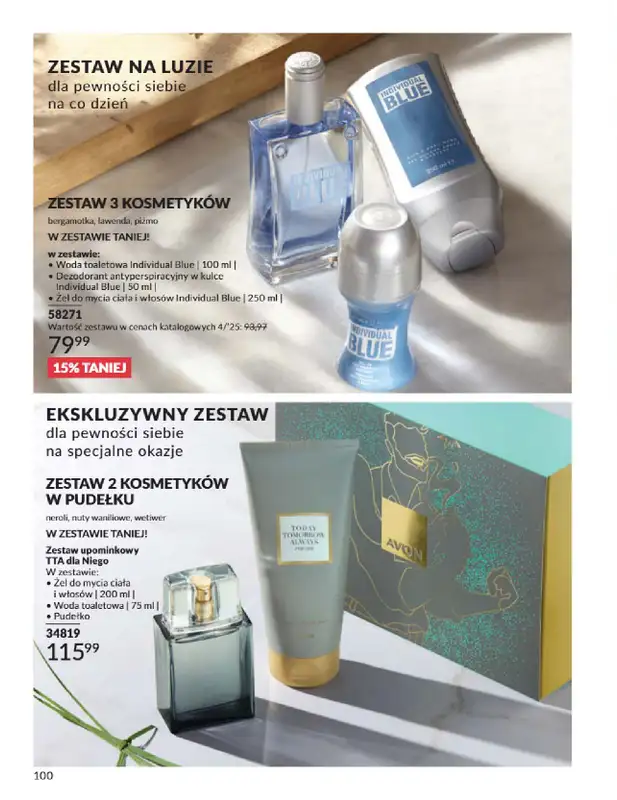 AVON - gazetka promocyjna Katalog Kwiecień 2025 od środy 02.04 do środy 30.04 - strona 100