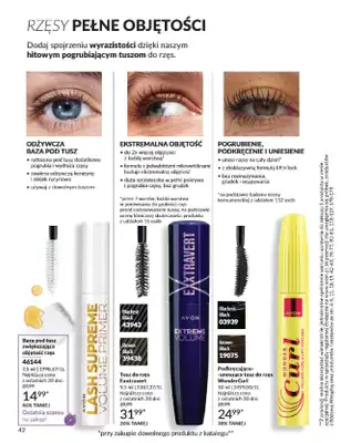 AVON - gazetka promocyjna Katalog Kwiecień 2025 od środy 02.04 do środy 30.04 - strona 42