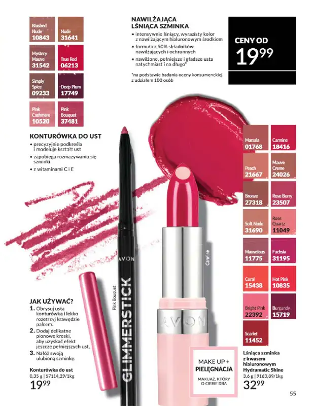 AVON - gazetka promocyjna Katalog Kwiecień 2025 od środy 02.04 do środy 30.04 - strona 55