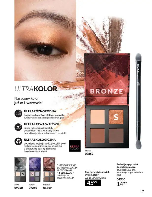AVON - gazetka promocyjna Katalog Kwiecień 2025 od środy 02.04 do środy 30.04 - strona 39
