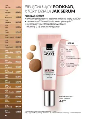 AVON - gazetka promocyjna Katalog Kwiecień 2025 od środy 02.04 do środy 30.04 - strona 48