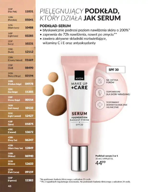 AVON - gazetka promocyjna Katalog Kwiecień 2025 od środy 02.04 do środy 30.04 - strona 48