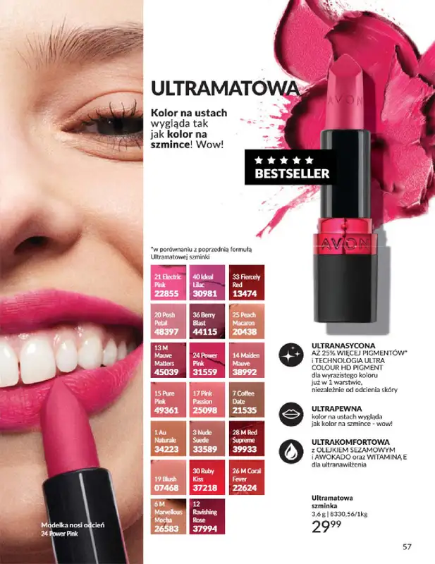 AVON - gazetka promocyjna Katalog Kwiecień 2025 od środy 02.04 do środy 30.04 - strona 57