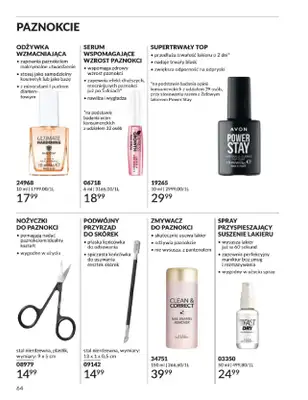 AVON - gazetka promocyjna Katalog Kwiecień 2025 od środy 02.04 do środy 30.04 - strona 64